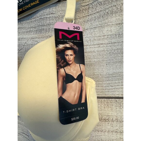 NWT Maidenform Tshirt Bra Size 34D - Picture 2 of 5